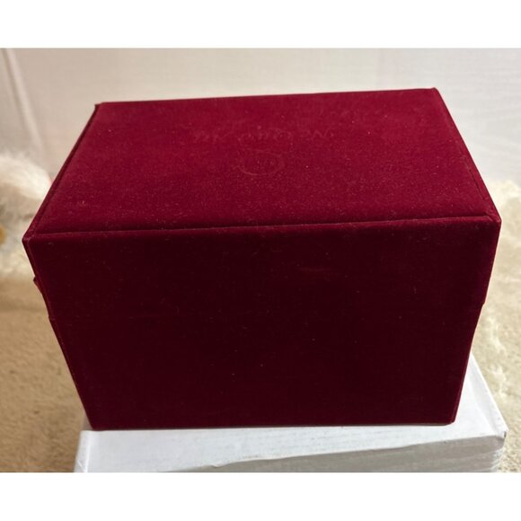 Ne Qwa Art Christmas Ornament Glass Hand Painted Angel Shepherd Red Velvet Box - Picture 11 of 12